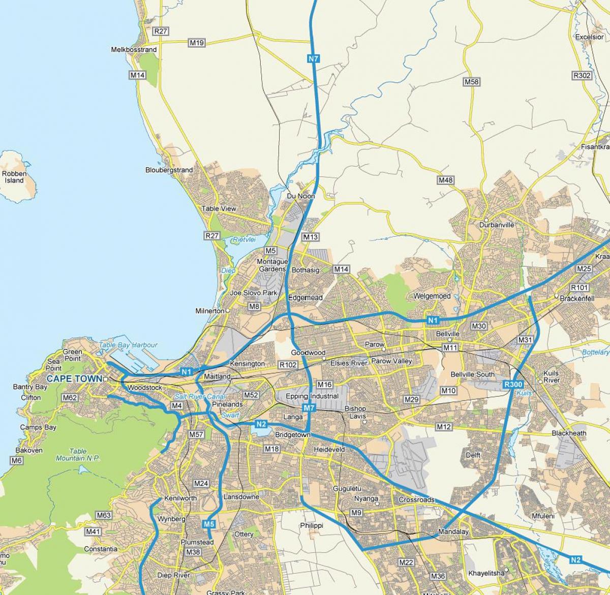 რუკა edgemead Cape Town