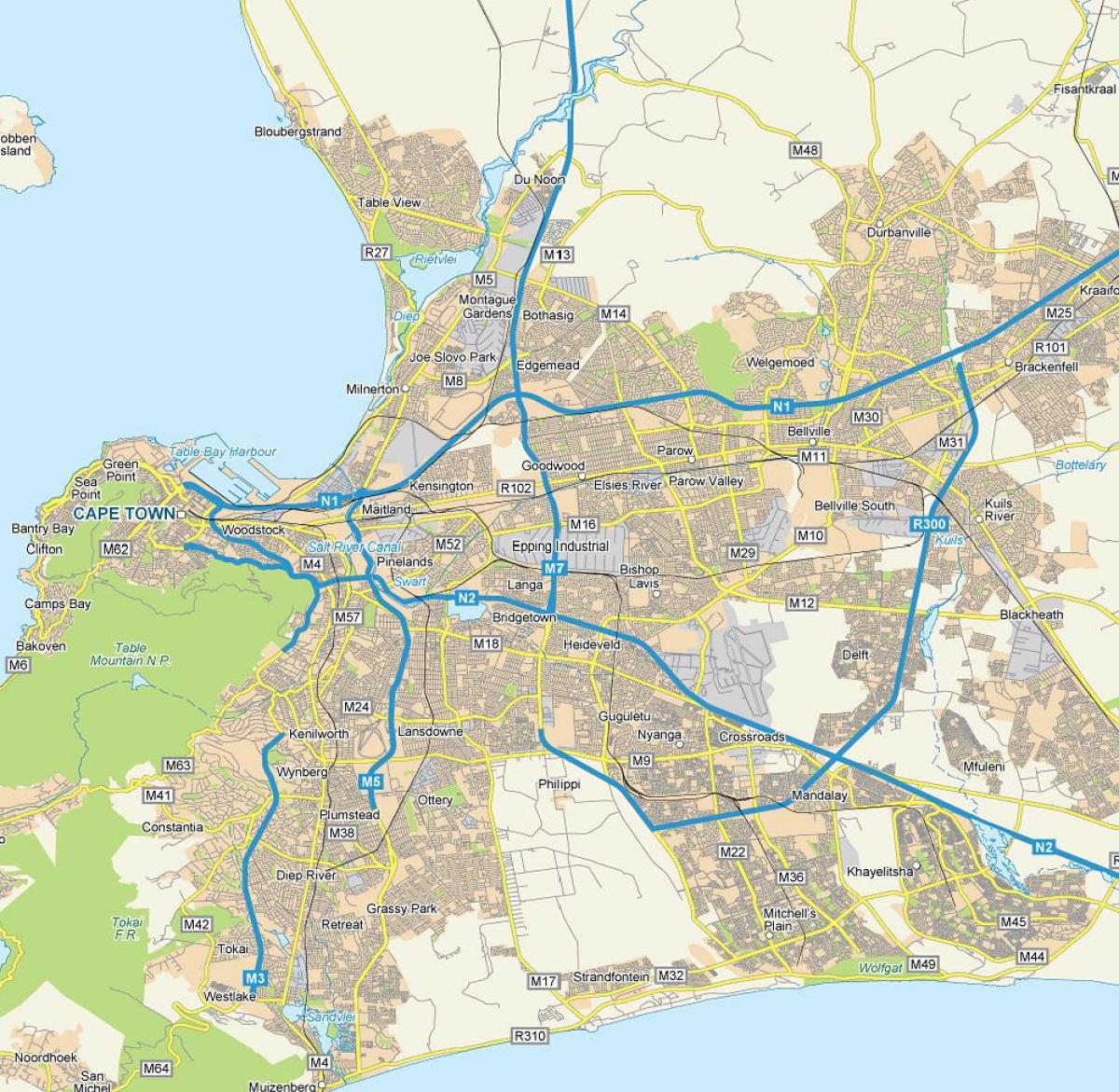 რუკა epping Cape Town