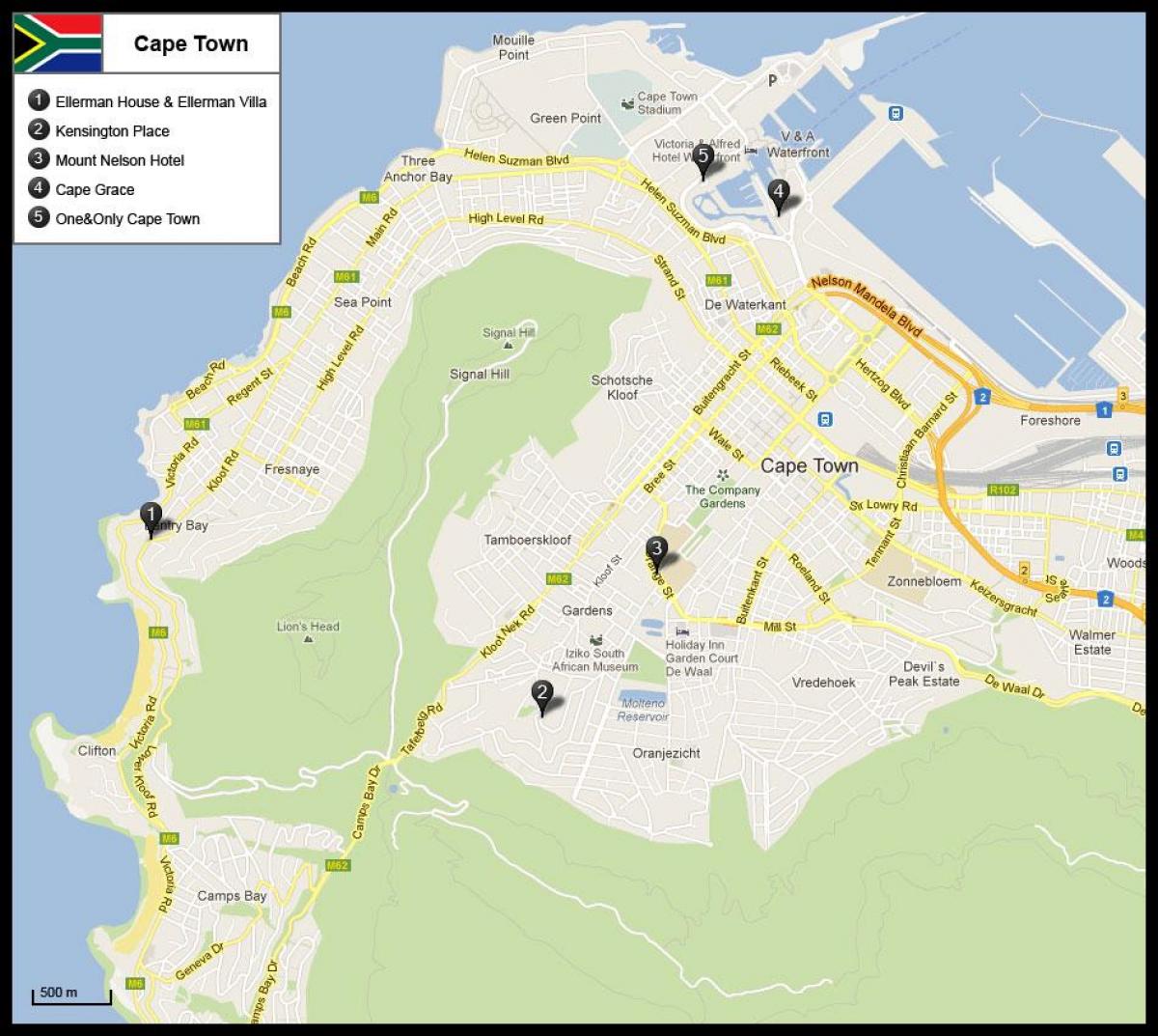 რუკა kensington Cape Town