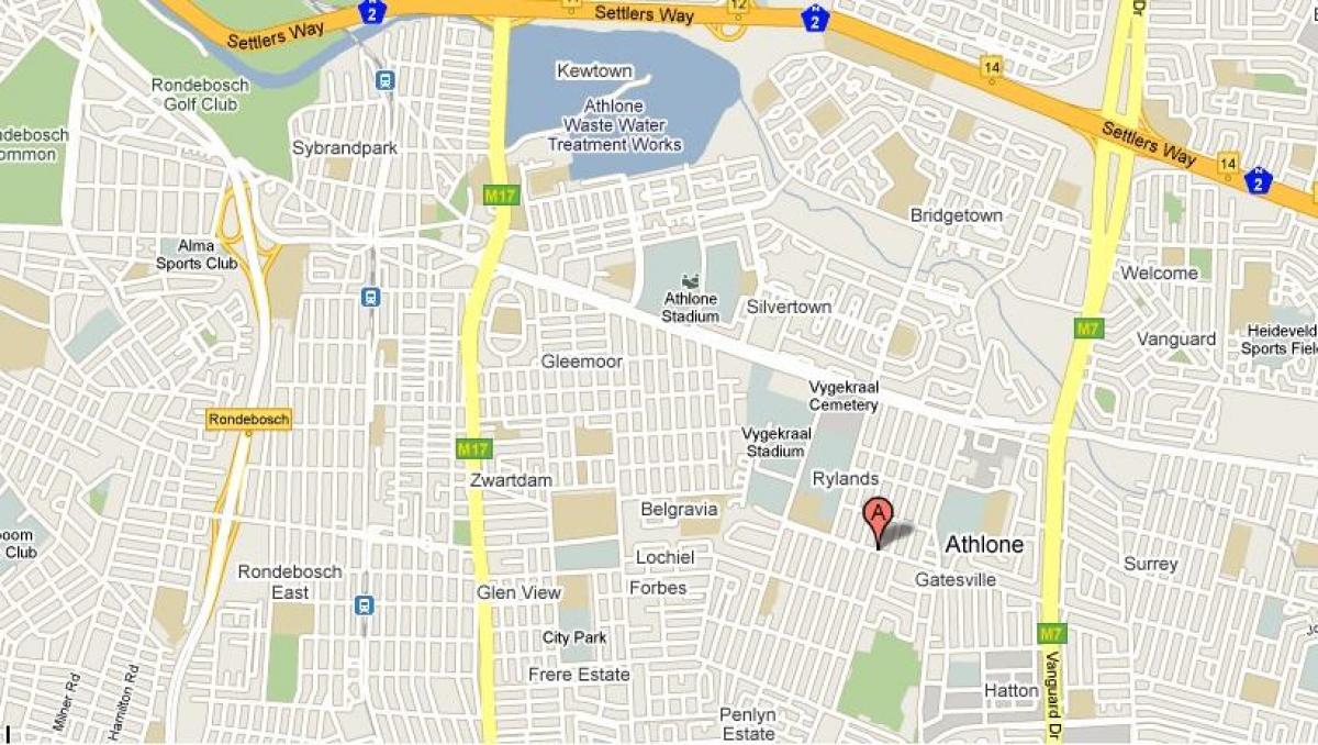 რუკა ათლონი Cape Town