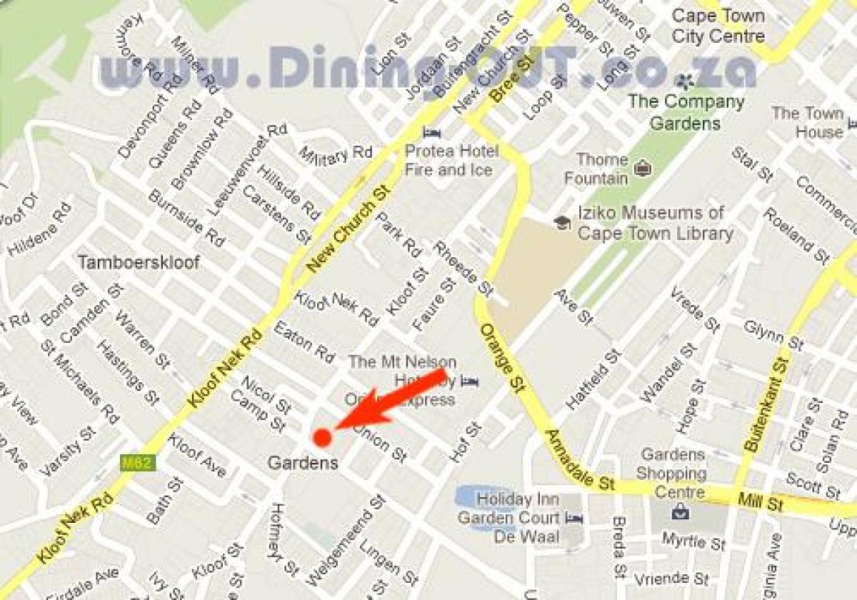 რუკა ბაღები, სავაჭრო ცენტრი Cape Town