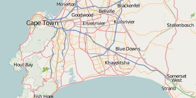 რუკა მიმართულება western cape