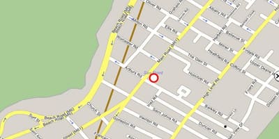 რუკა ზღვის წერტილი Cape Town
