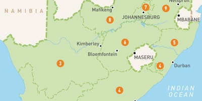 Cape Town sa რუკა
