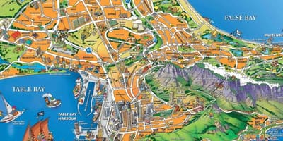 რუკა Cape Town harbor