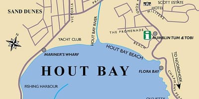 რუკა hout bay რუკა Cape Town