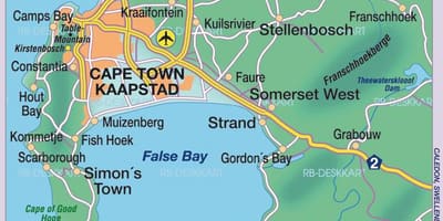 რუკა Cape Town